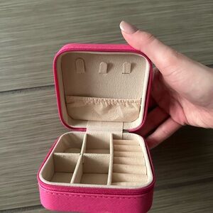 Pink Jewelry Organizer Box